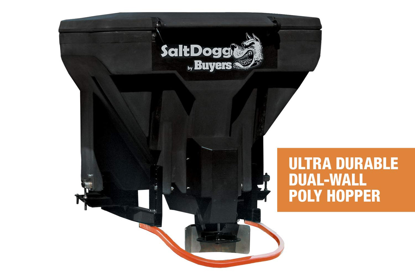 Buyers Products TGS07 SaltDogg 11 Cubic Foot Commercial Tailgate Salt Spreader