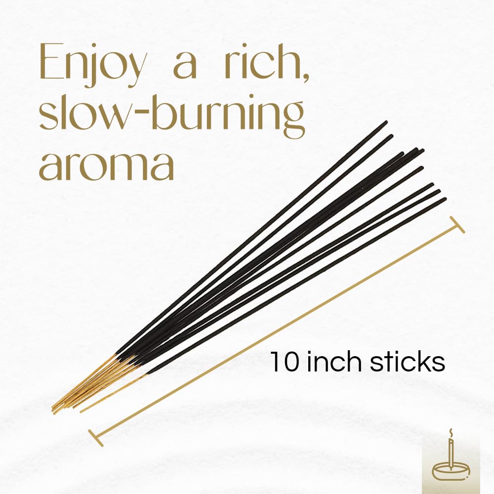 Gonesh - Incense Sticks Variety Pack - Non-toxic 10” Slow Burn Aromatic Sticks - Classic Collection & Extra Rich Collection - 12 Packs of 20 Sticks