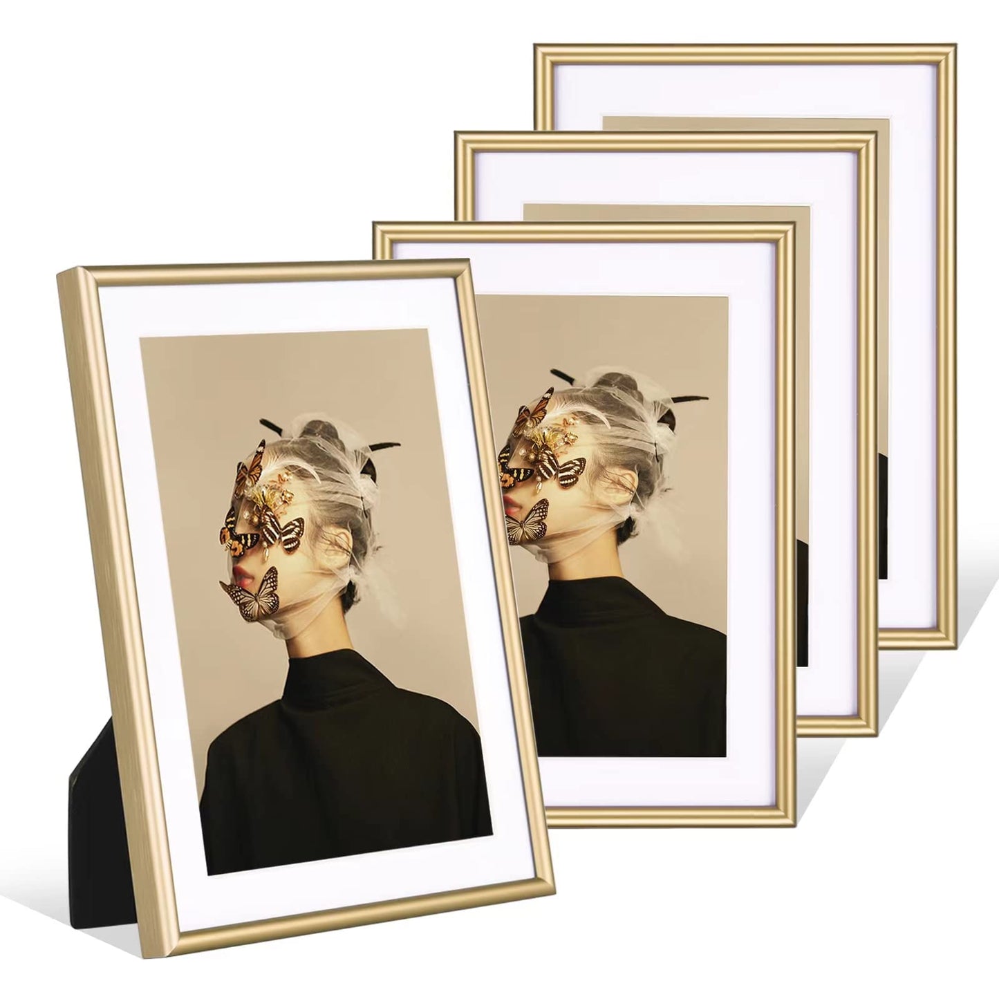 Fkvat Picture Frame (6x8, Brass)