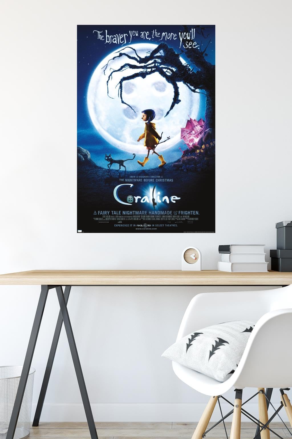 Trends International Coraline - Braver One Sheet Wall Poster