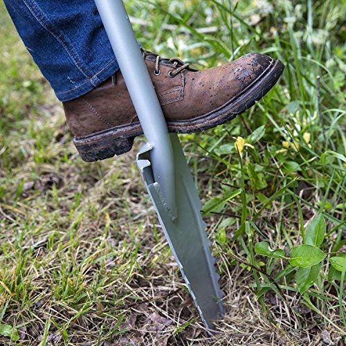 ROOT ASSASSIN 48" Garden Shovel/Saw - The Original & Best Award Winning Combo Gardening Spade Tool, Yard, Root, Stump, Tree Removal, Landscaping, Trimming Specialized Digging (48" Shovel/Saw)