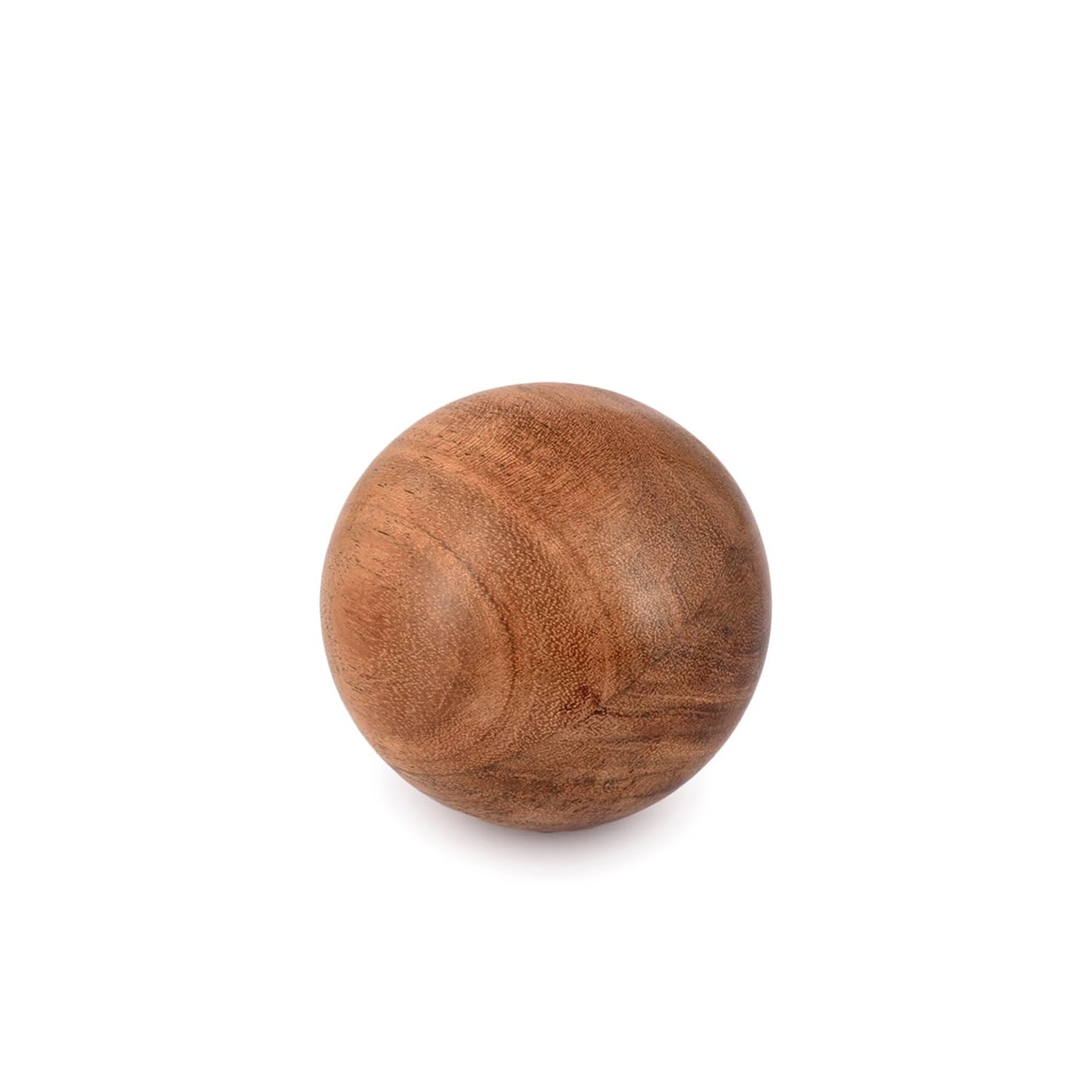 NIRMAN Decorative Acacia Wood Round Balls Set of 3 for Christmas Decorative Bowls Table Centerpiece | Coffee Table and House Décor (Set of 3), (3" x 3" x 3")