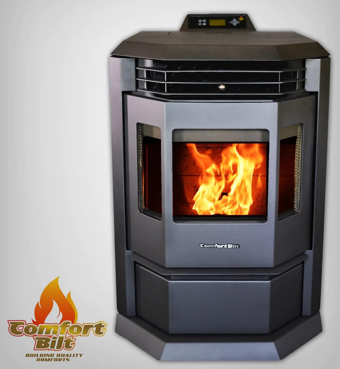 Comfortbilt Wood Pellet Stove HP22 Pellet Fuel EPA Cert. 55 Pound Hopper