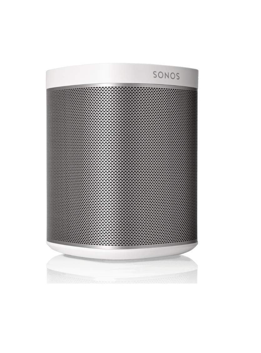 Sonos Play:1 2-Room Wireless Smart Speakers for Streaming Music - Starter Set Bundle (White), Works with Alexa