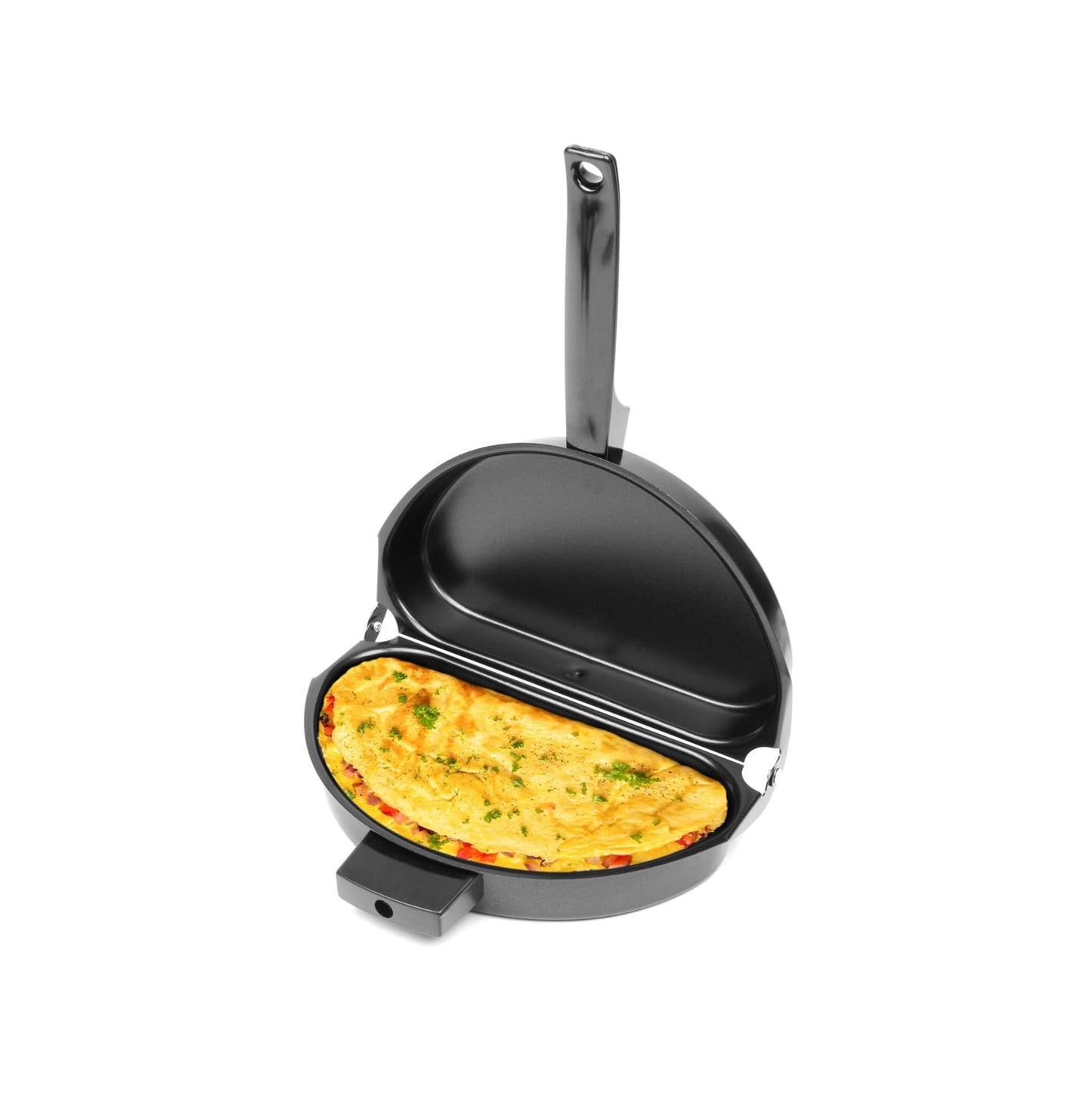 Fox Run Egg Pan, Non-Stick Folding Omelette Pan, 8"