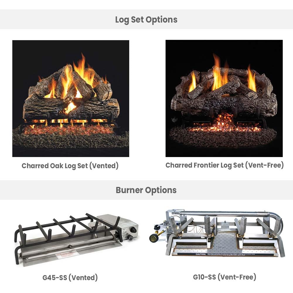 Contractor's Model with Moulding Outdoor Fireplace | American Fyre Designs (Vent Free)