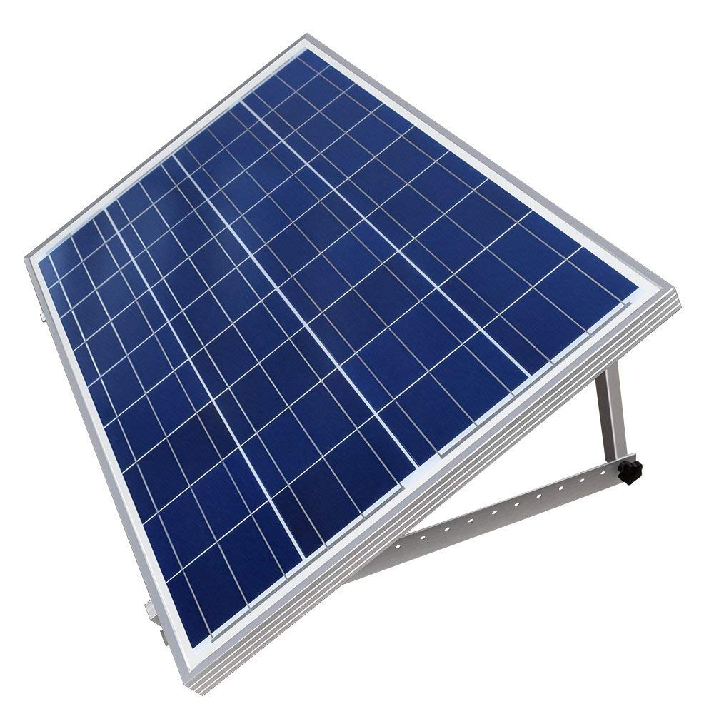 Renogy 28in Adjustable Solar Panel Mount Brackets, with Foldable Tilt Legs on Any Flat Surface for RV, Roof, Boat, Any Off-Grid Systems