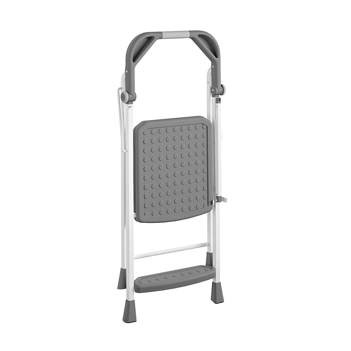 COSCO 2-Step Kitchen Stepper™ Adult Folding Step Stool, Kids Folding Stepper, Grey