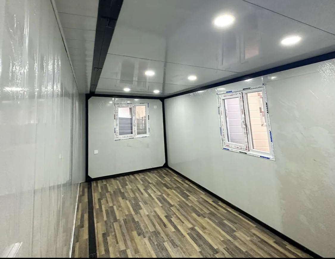 Portable Prefabricated Tiny Home 30x40ft, Mobile Expandable Prefab 3 Bedroom House, Hotel, Booth, Office, Guard House, Shop, Villa, Warehouse, Workshop(with Restroom)...