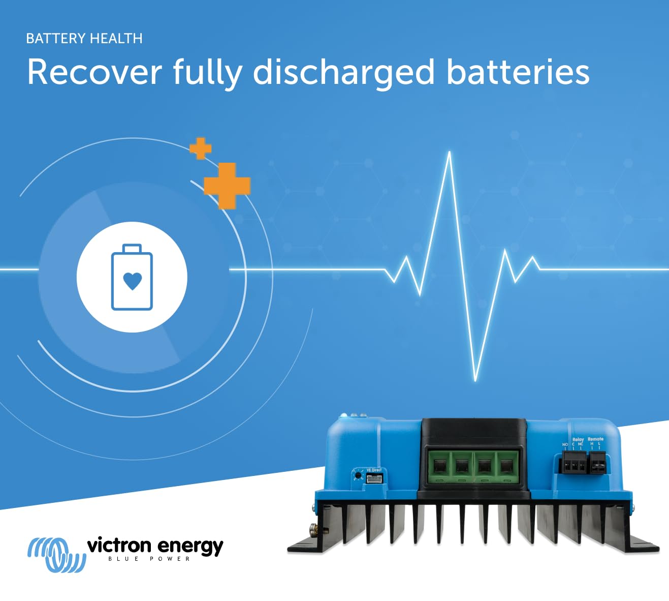 Victron Energy SmartSolar MPPT Tr Solar Charge Controller (Bluetooth) - Charge Controllers for Solar Panels - 150V, 100 amp, 12/24/36/48-Volt