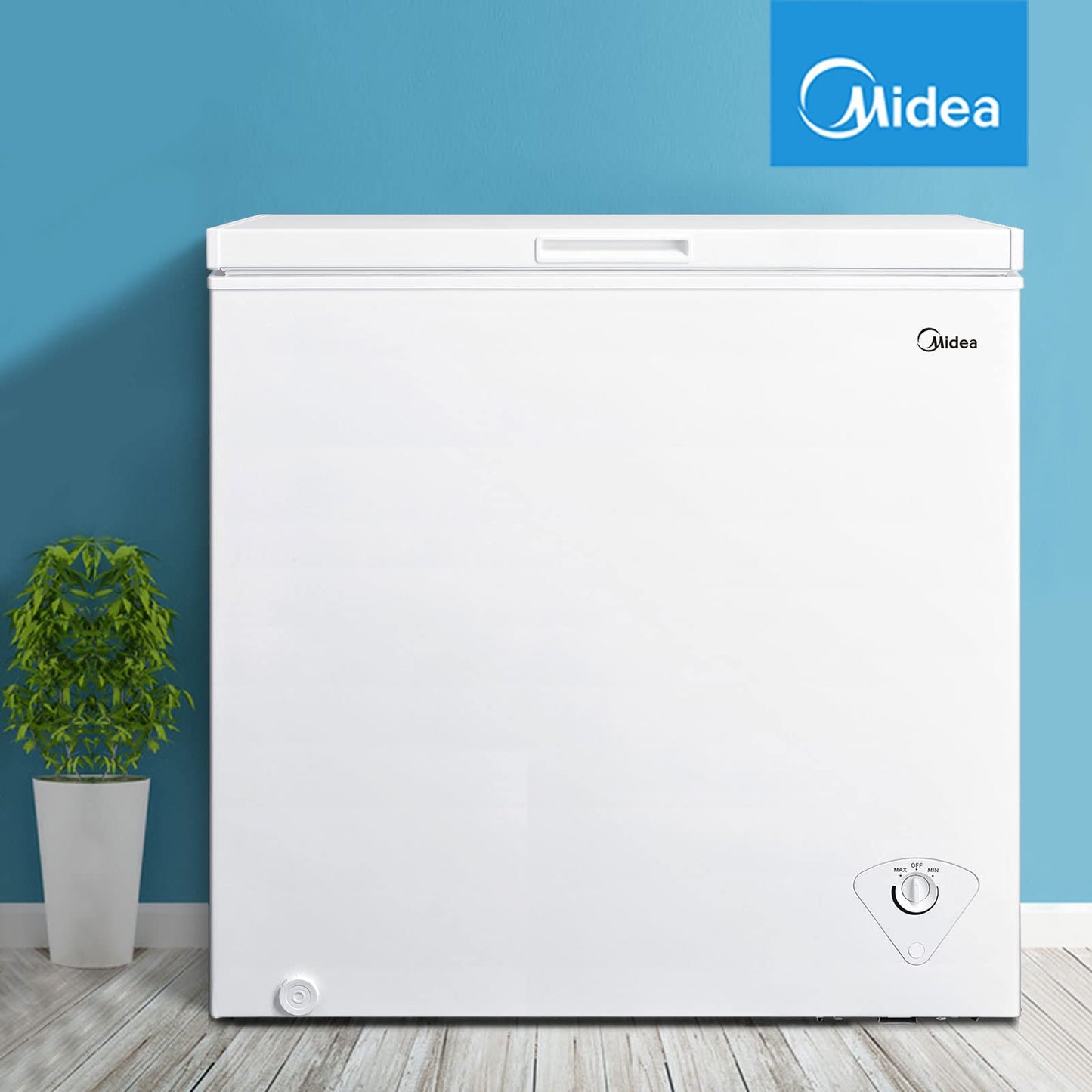 Midea MRC070S0AWW Chest Freezer, 7.0 Cubic Feet, White