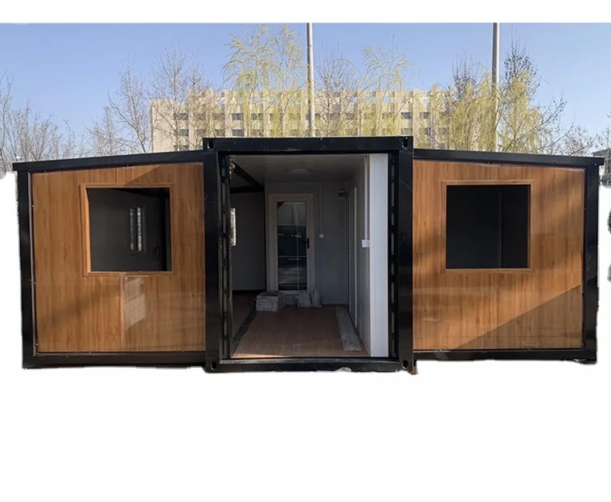 20 ft Prefabricated Home Office Building Kit, Standard Pre-Engineered Design, Floor Plans and Specs Included