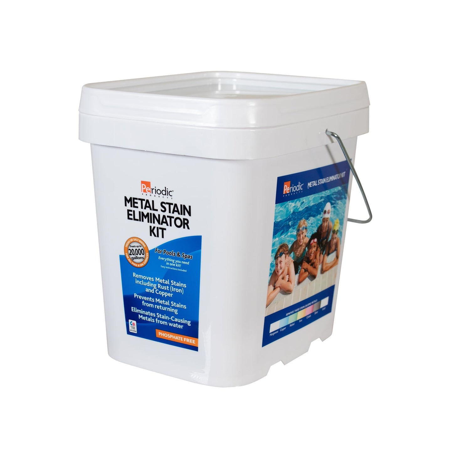 Metal Stain Eliminator Kit for Pools and Spas up to 20,000 Gallons