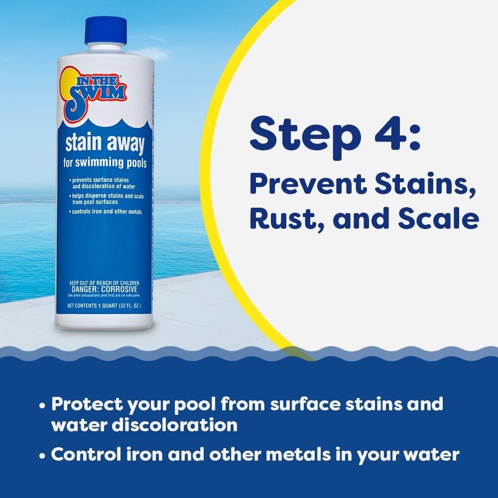 In The Swim Pool Super Opening Chemical Start Up Kit - Above Ground and In-Ground Swimming Pools - Up to 35,000 Gallons