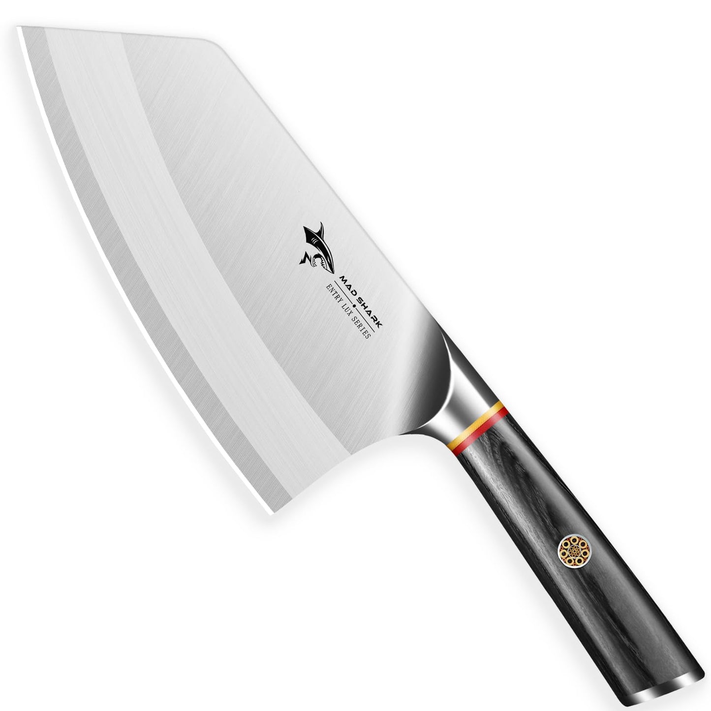 MAD SHARK Cleaver Knife 7 Inch for Vegetable and Boneless Meat, Razor Sharp Chinese Chef Knife