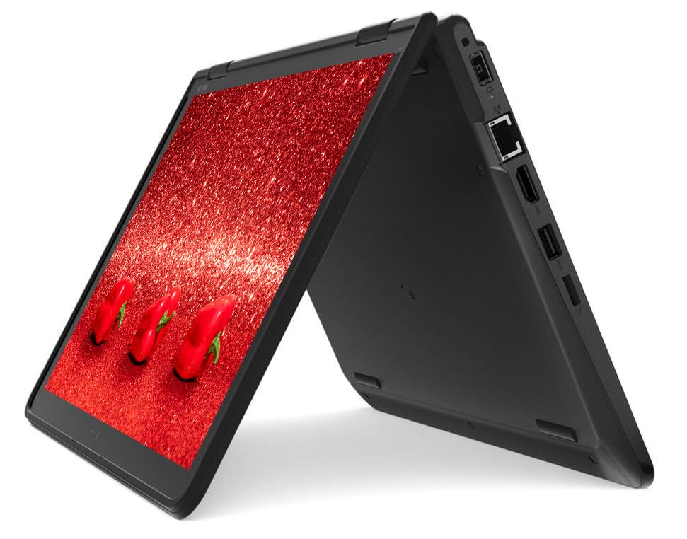 Lenovo Yoga Convertible 2-in-1 Laptop, 11" IPS HD Touchscreen, Intel Celeron Processor Up to 2.58GHz, 8GB RAM, 128GB SSD, Super-Fast WiFi, HDMI, Windows 11 (Renewed)