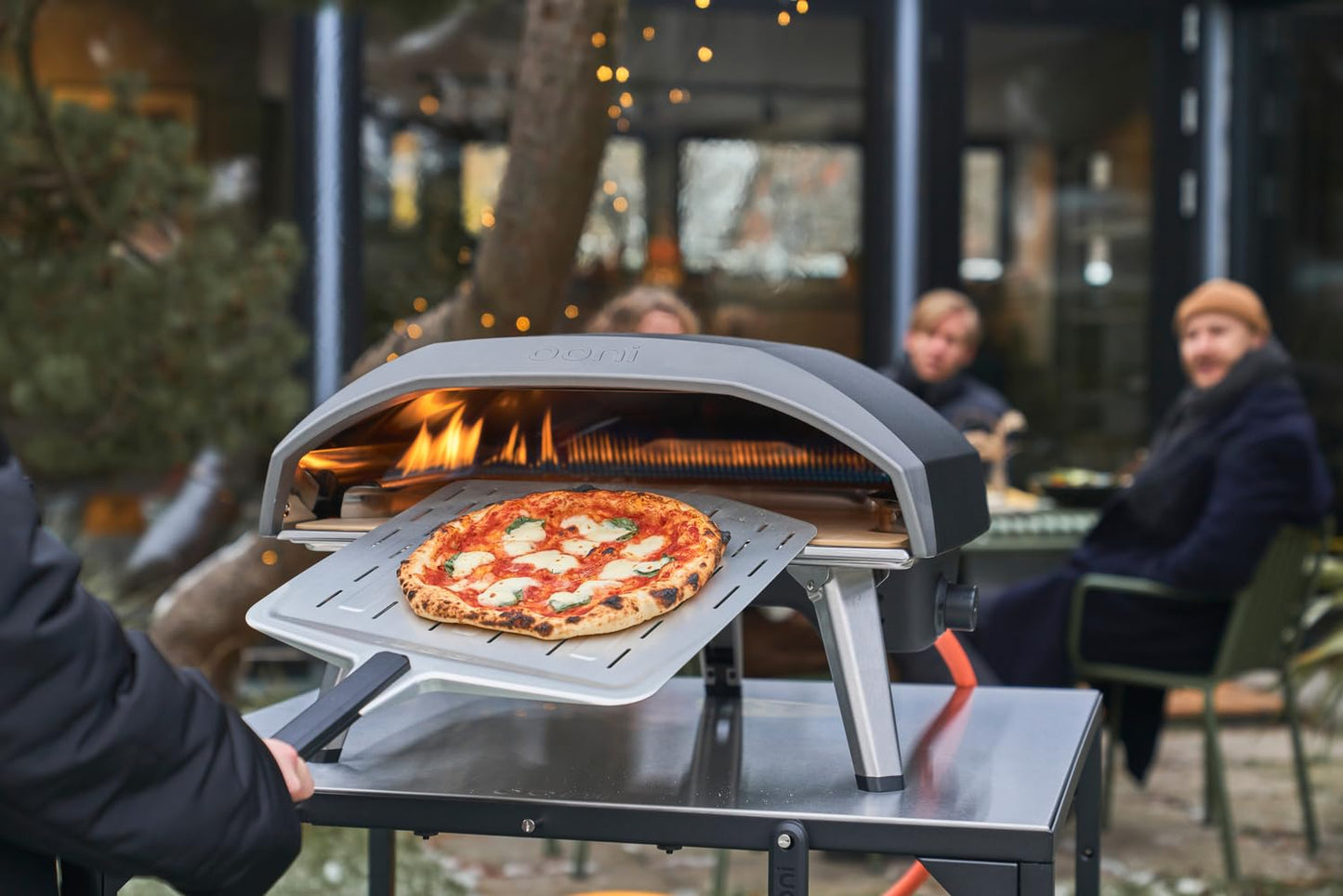 Ooni Koda 16 Gas Pizza Oven – 28mbar Propane Outdoor Pizza Oven, Portable Pizza Oven For Fire and Stonebaked 16 Inch Pizzas, With Gas Hose & Regulator, Countertop Pizza Maker, Outdoor Pizza Cooker