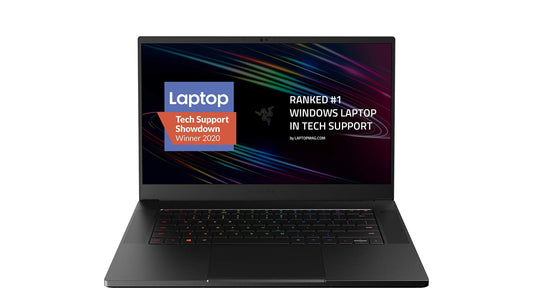 Razer Blade 15 Advanced Gaming Laptop 2020: Intel Core i7-10875H 8-Core, NVIDIA GeForce RTX 2070 Super Max-Q, 15.6” FHD 300Hz, 16GB RAM, 512GB SSD, CNC Aluminum, Chroma RGB Lighting, Thunderbolt 3