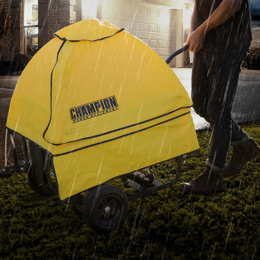 Champion Power Equipment 100376 Storm Shield Severe Weather Portable Cover, by GenTent for, 4000 to 12,500-Starting Watt Generators