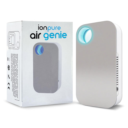 Ion Pure Plug In Air Purifier for Home | Negative Ion Technology for Allergen and Odor Reduction No Filter Compact, Quiet Operation Air Ionizers for Home Kitchen, Bedroom, Bathroom Air Purifiers