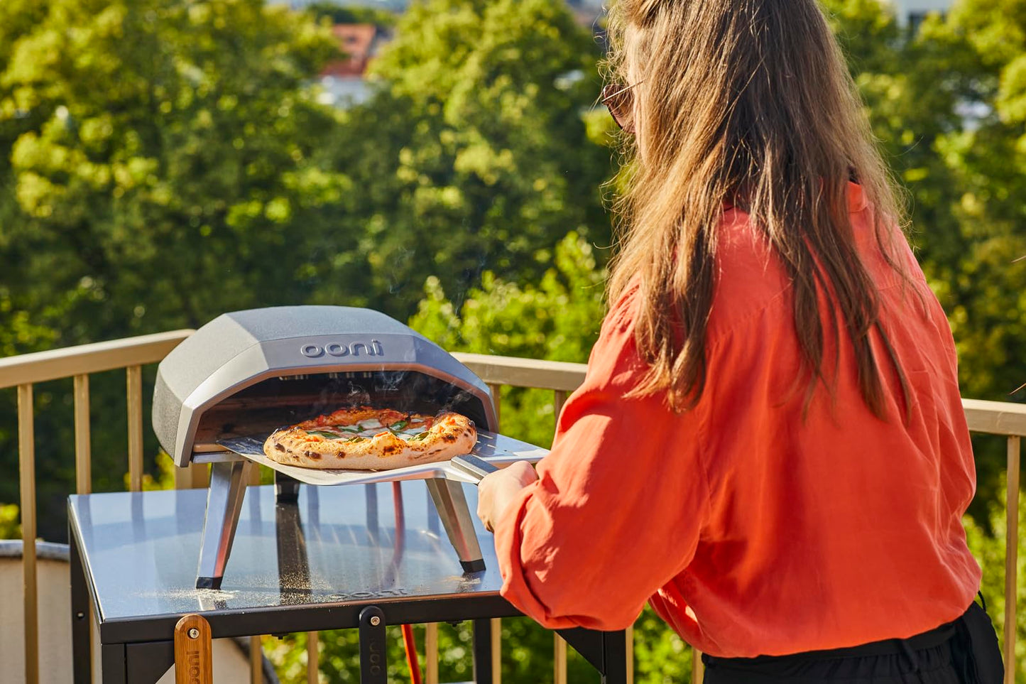 Ooni Koda 12 Gas Pizza Oven – 28mbar Propane Outdoor Pizza Oven, Portable Pizza Oven For Fire and Stonebaked 12 Inch Pizzas, With Gas Hose & Regulator, Countertop Pizza Maker, Outdoor Pizza Cooker