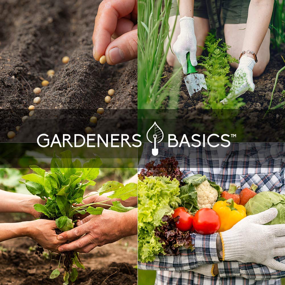 Gardeners Basics, Survival Vegetable Seeds Garden Kit Over 16,000 Seeds Non-GMO and Heirloom, Great for Emergency Bugout Survival Gear 35 Varieties Seeds for Planting Vegetables 35 Plant Markers