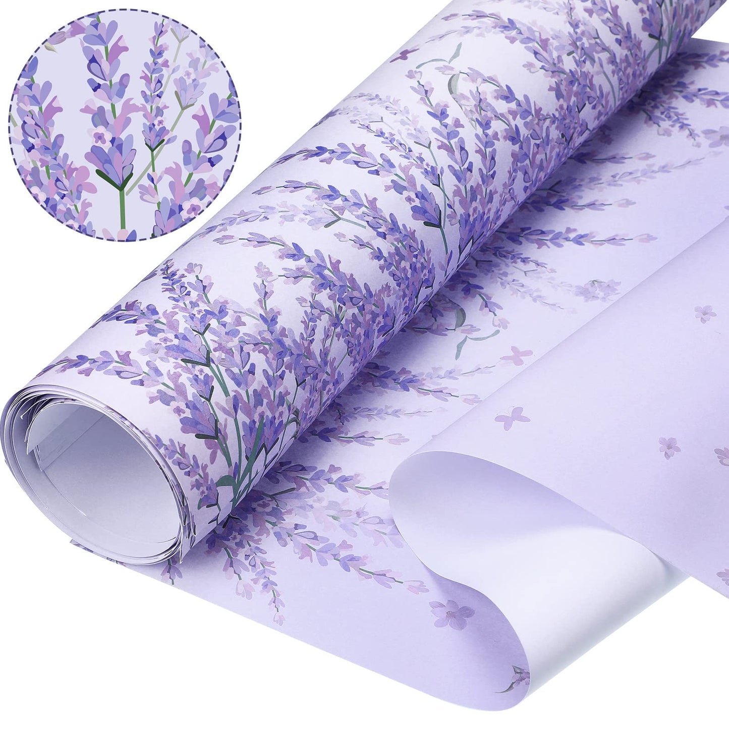 10 Sheets Drawer Liners for Dresser Lavender Scented Drawer Liners Drawer Paper Liner Non Adhesive Scented Liners for Drawers Fragrant Drawer Liners for Home Shelf Closet (Lavender,Lavender)