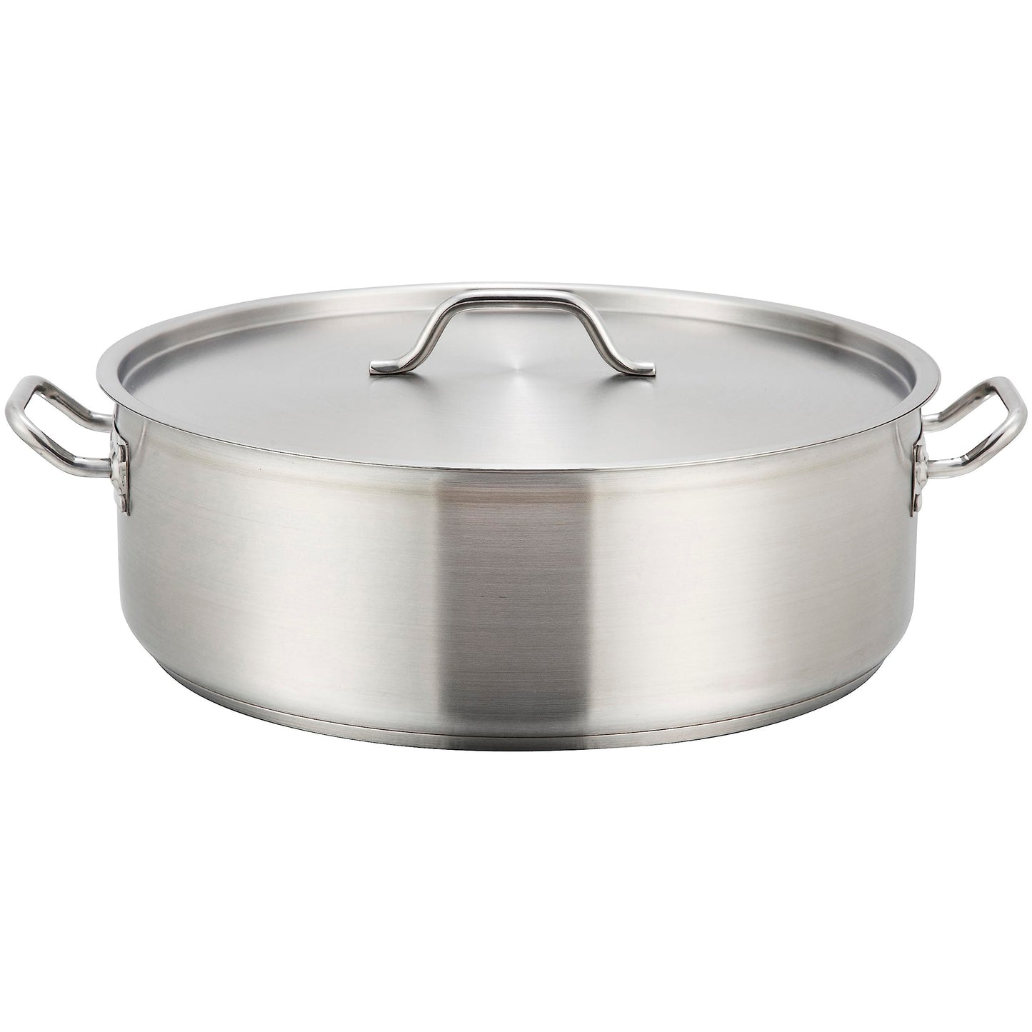 Winware Stainless Steel 15 Quart Brasier with Cover