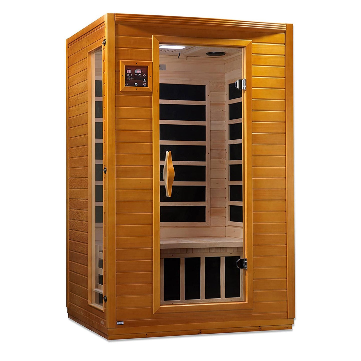 Dynamic Saunas Infrared Personal Home Heat Room w/ Bluetooth for up to 2 People, Andora