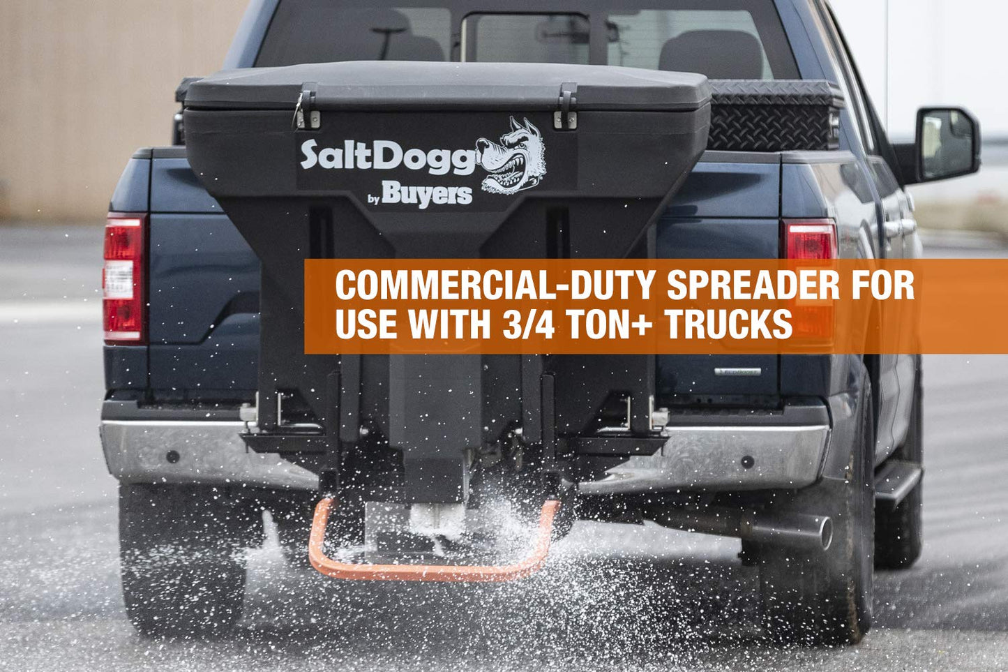 Buyers Products TGS07 SaltDogg 11 Cubic Foot Commercial Tailgate Salt Spreader