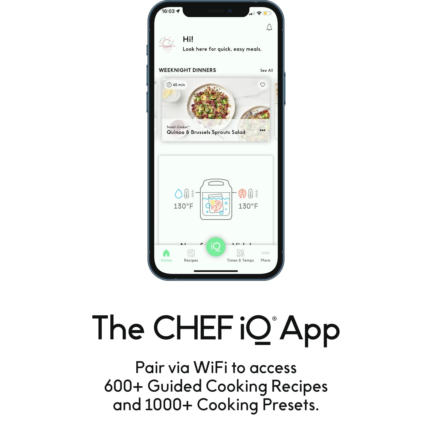 CHEF iQ Smart Pressure Cooker 10 Cooking Functions & 18 Features, Built-in Scale, 1000+ Presets & Times & Temps w/App for 600+ Foolproof Guided Recipes, Rice & Slow Electric MultiCooker, 6 Qt