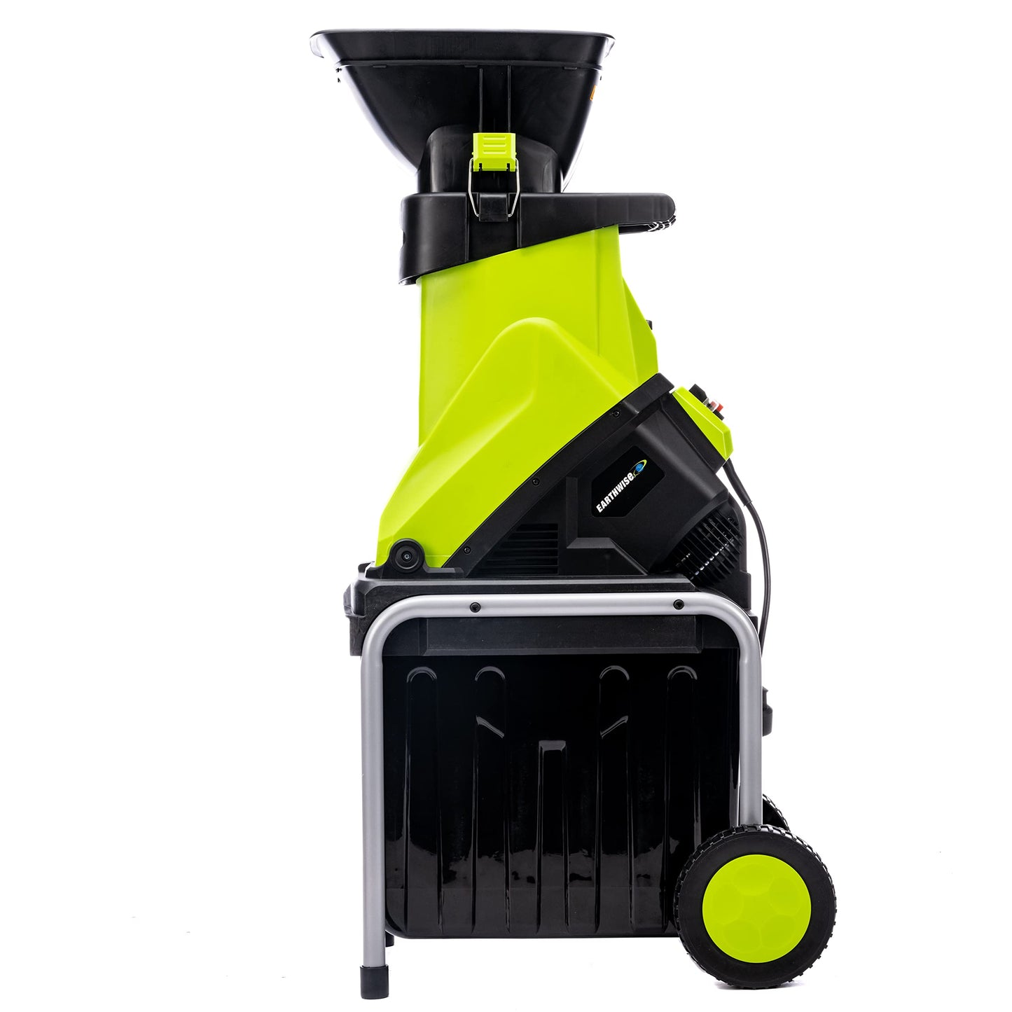 Earthwise GS70015 15-Amp Garden Corded Electric Chipper, Collection Bin