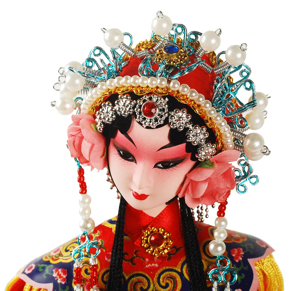 NW Chinese Traditional Handicraft Silk Figurine Collectible Chinese Doll Silk Doll (1801)