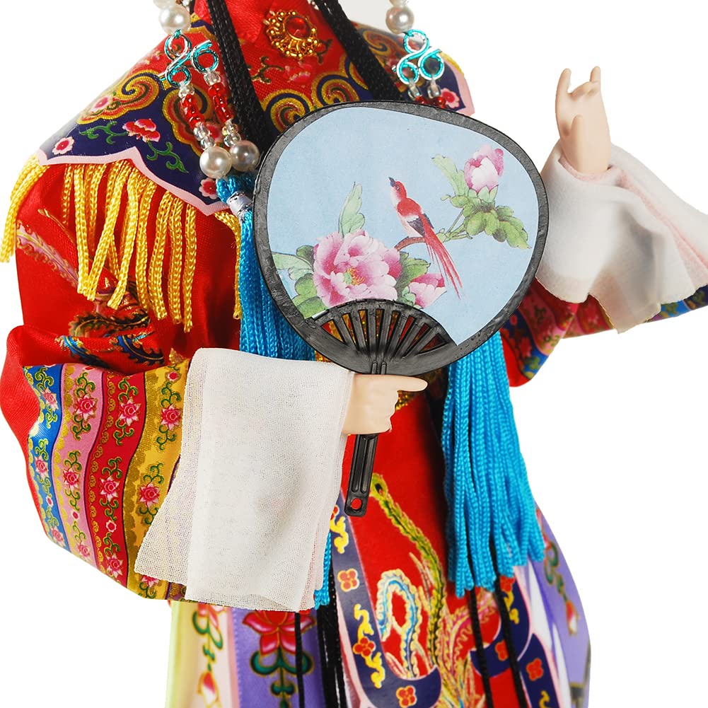 NW Chinese Traditional Handicraft Silk Figurine Collectible Chinese Doll Silk Doll (1801)