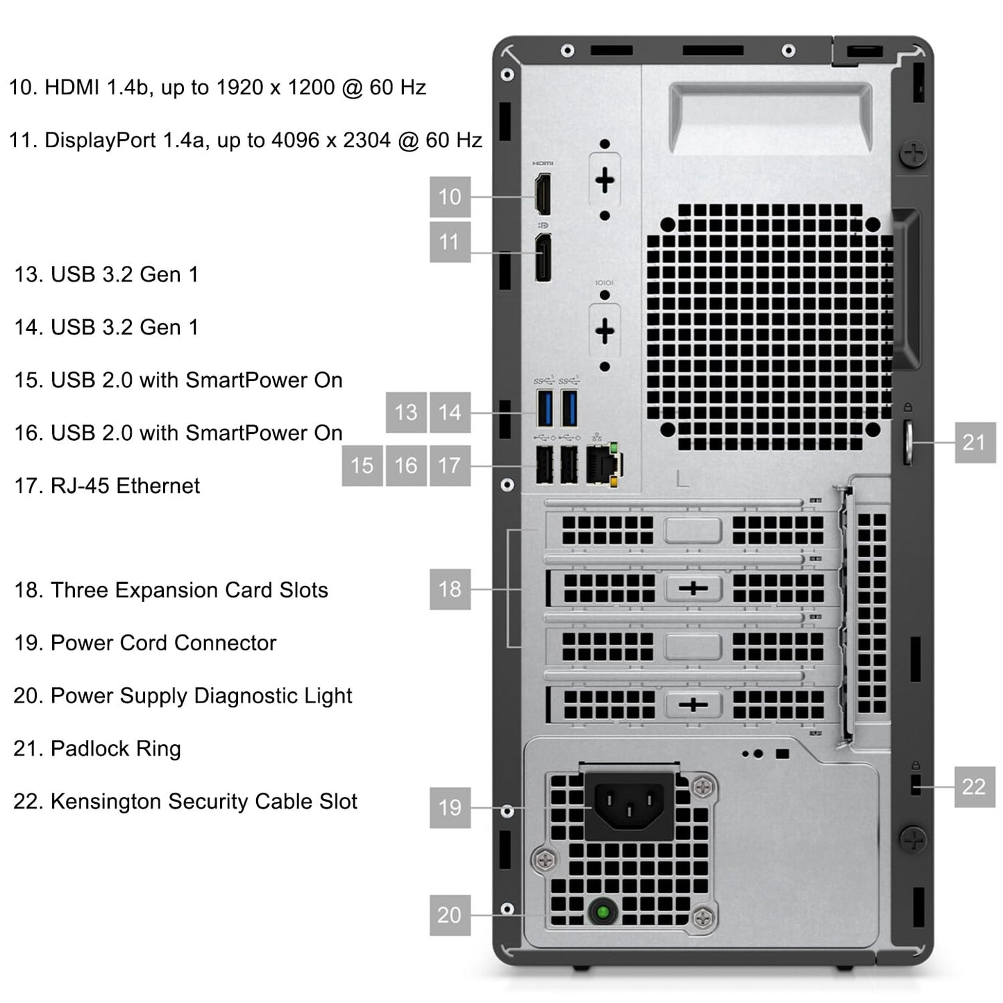 Dell OptiPlex 7010 7000 Tower Business Desktop Computer, 12th Gen Intel Hexa-Core i5-12500 (Beat i7-11700), 32GB DDR4 RAM, 1TB PCIe SSD, DVDRW, WiFi Adapter, Ethernet, KB and Mouse, Windows 11 Pro