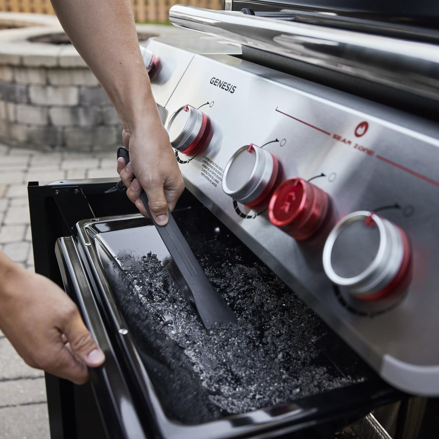 Weber Genesis E-415 Natural Gas Grill, Black