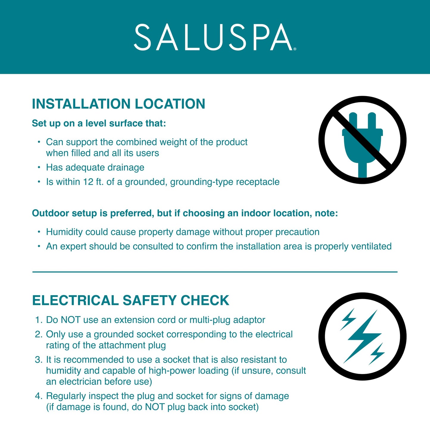 Bestway SaluSpa Hawaii EnergySense Smart Luxe AirJet Inflatable Hot Tub Spa (71" x 71" x 26") | Features LED Lights and App-Control | Fits Up to 4-6 Persons