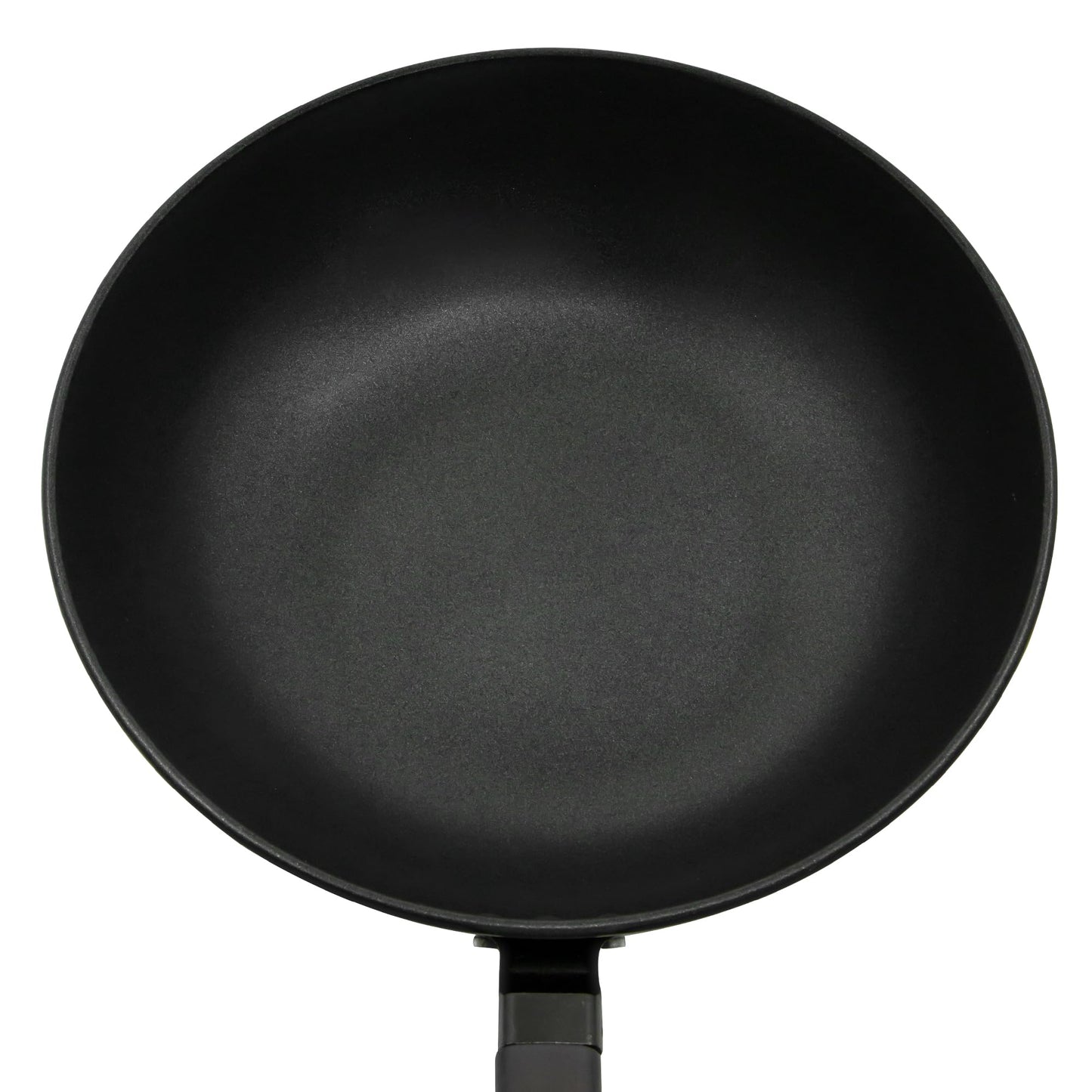 welsteepse Steel Wok Pan, Stir Fry Wok, Carbon Steel Wok, Non-Stick Skillet, No Chemical Coating, Flat Bottom Wok Pan for All Stoves - 13in (Black) (Glasslid Wok)