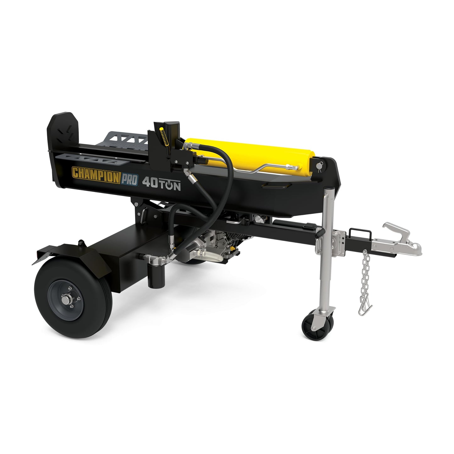 Champion Power Equipment 40-Ton PRO Grade Horizontal/Vertical Full Beam Gas Log Splitter with Auto Return