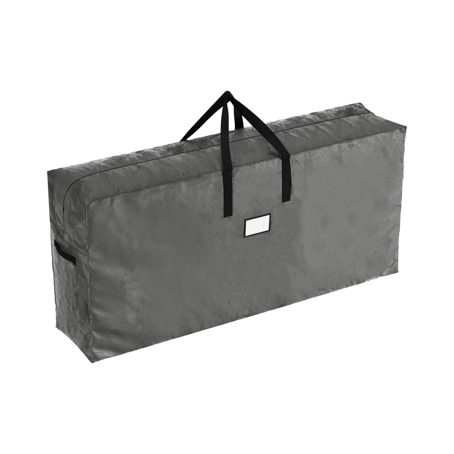 Storage Bag - Large Capacity Storage Bags with Durable Handles for Outdoor Cushion Storage or Clothes Storage - Moving Supplies by Pure Garden (Gray)