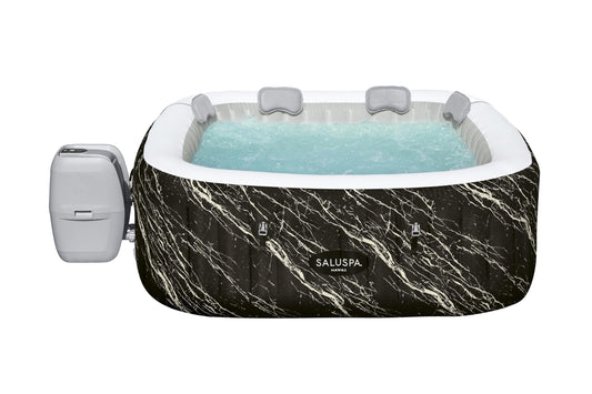 Bestway SaluSpa Hawaii EnergySense Smart Luxe AirJet Inflatable Hot Tub Spa (71" x 71" x 26") | Features LED Lights and App-Control | Fits Up to 4-6 Persons