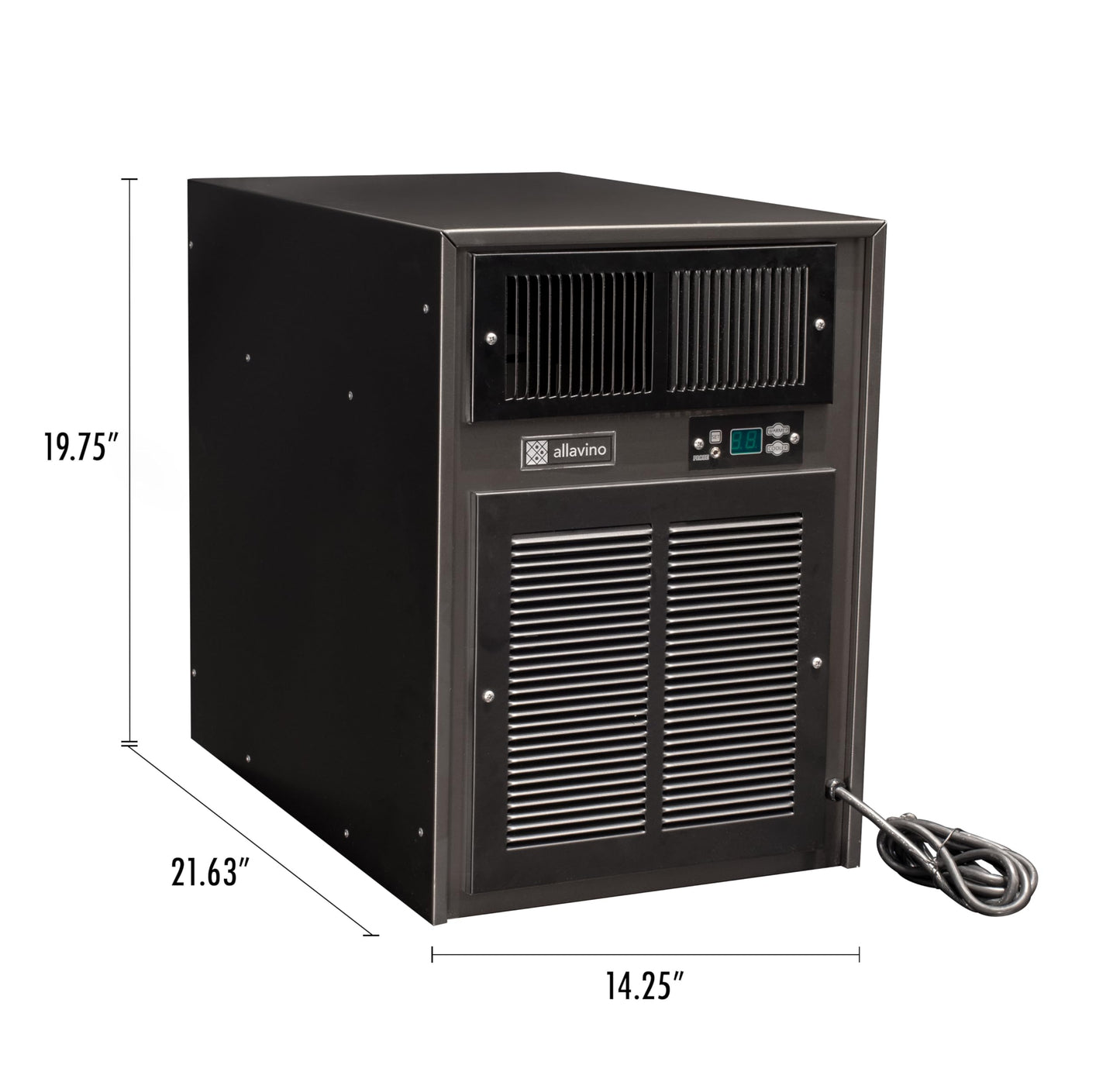 Allavino ACU 4000 Wine Cellar Cooling Unit, 1000 Cu.Ft. Capacity, Antique Bronze