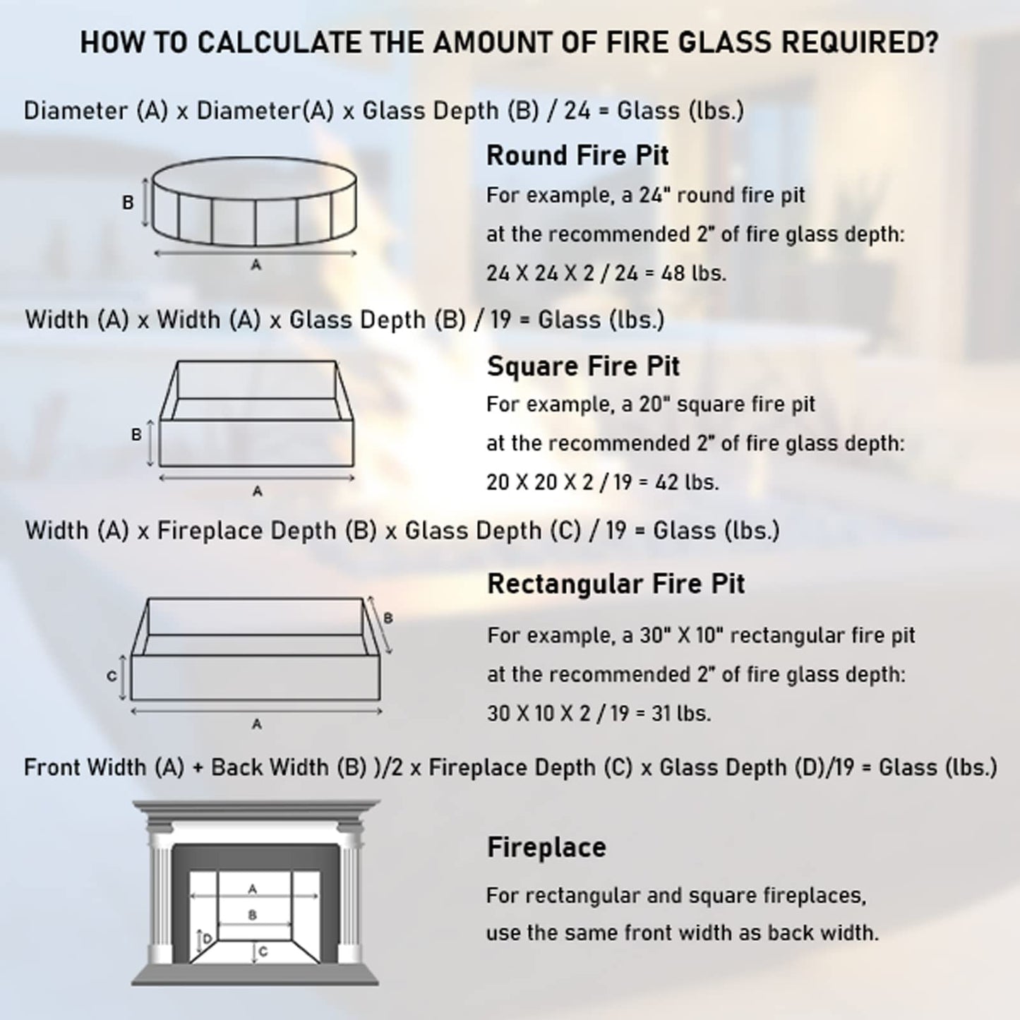 Grisun Fire Glass for Fire Pit - 1/2 Inch 10 Pounds High Luster Reflective Tempered Glass Rocks for Natural or Propane Fireplace, Safe for Outdoors and Indoors Bahama Blend Fire Pit Glass