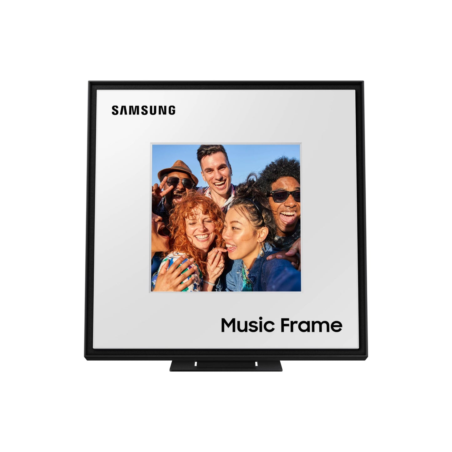 SAMSUNG LS60D Music Frame Smart Speaker with Dolby Atmos Audio, Q-Symphony, Customizable Design, Wide Range Sound, Wireless Wi-Fi and Bluetooth Music Streaming, HW-LS60D/ZA