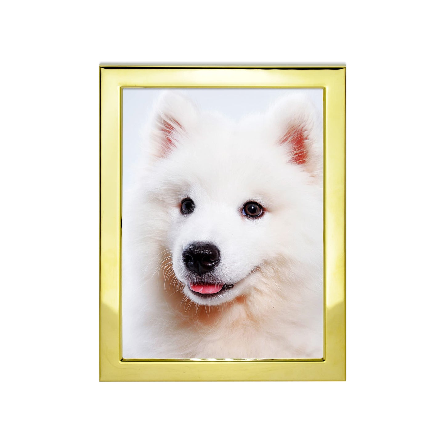 DECANIT 5x7 Picture Frames Gold Metal Photo Frames for Tabletop Display and Wall Decoration-Best Gifts for Family