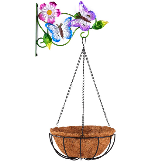 The Lakeside Collection Decorative Hanging Planters - Butterfly