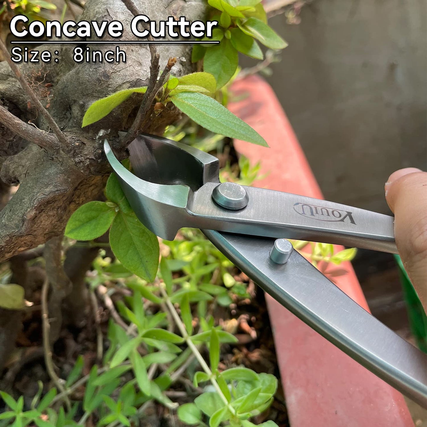 vouiu 8inch Concave Cutter Bonsai Tools