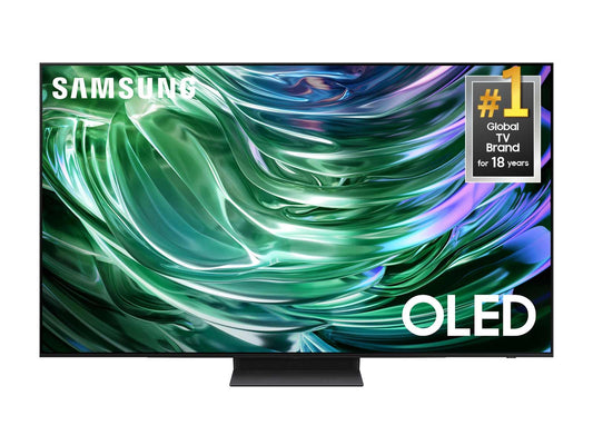 SAMSUNG 55-Inch Class OLED 4K S90D Series HDR+ Smart TV w/Dolby Atmos, Object Tracking Sound Lite, Motion Xcelerator, Real Depth Enhancer, 4K AI Upscaling, Alexa Built-in (QN55S90D, 2024 Model)