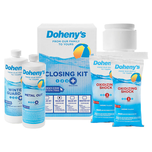 Doheny's Ultimate Pool Closing Kit | Winterizing Chemicals for Above Ground and Inground Swimming Pools | Up to 15,000 Gallons