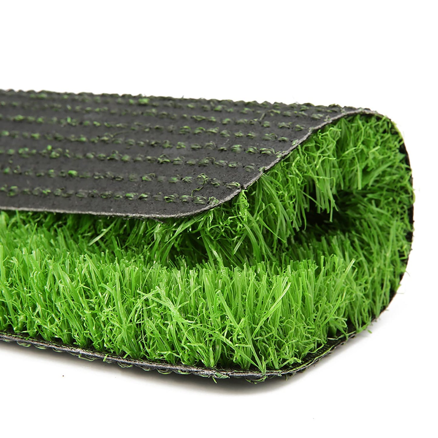 Fasmov Green Artificial Grass Rug Grass Carpet Rug 3.2' x 6.5', Realistic Fake Grass Deluxe Turf Synthetic Turf Thick Lawn Pet Turf -Perfect for Indoor/Outdoor